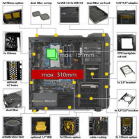 Co oznaczają LC holes w obudowie Brutus M23 Pure Black?