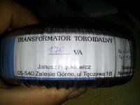[Sprzedam] transformatory toroidalne 170 VA i 90VA a także Unitra Zatra TS 90/18