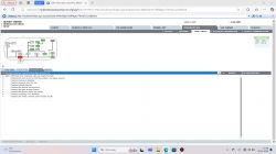 Zrzut ekranu z oprogramowania diagnostycznego VIDA dla Volvo S60 z 2001 roku, pokazujący listę błędów związanych z układem ABS/DSTC.