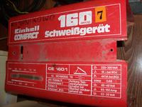 Spawarka transformatorowa Einhell CE 160/1 uszkodzony wyłącznik