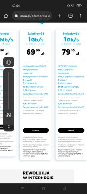 Wykorzystanie 300GB na światłowodzie INEA i wpływ na prędkość 1Gb/s