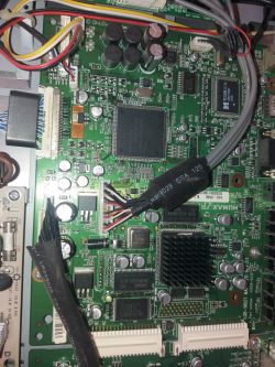 DUMP HUMAX LGB19DTT into STP: Mark HUMAX, Model 19-LGB, Chassis LGB-19DZT, LCD 19DTT & EEPROM