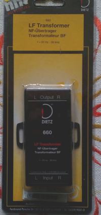 Jak podłączyć LF Transformer DIETZ 660 w instalacji audio samochodu?