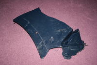 Identyfikacja auta po kawałku części zderzaka/błotnika - kolizja.