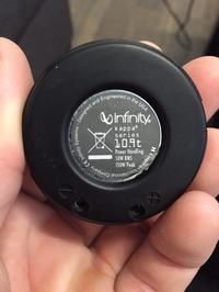 Tweeter INFINITY KAPPA 10.9t - Przestał grać :( Jest ktoś kto może go naprawić?