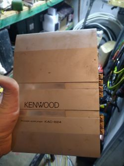 [Sprzedam] Sprzęt audio z samochodów: wzmacniacze Kenwood, JBL, Alpine i radia Clarion, Alpine