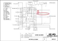 Rieju MRX 50 2001/2010 - Jak podłączyć rozrusznik do schematu elektryki?
