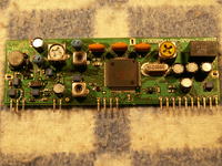 Ford 6000CD Model 6000NE - uszkodzony element SMD w głowicy w.cz. UKF i AM