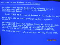 Problem z formatowaniem dysku WD CAVIAR 160 GB 7200rpm