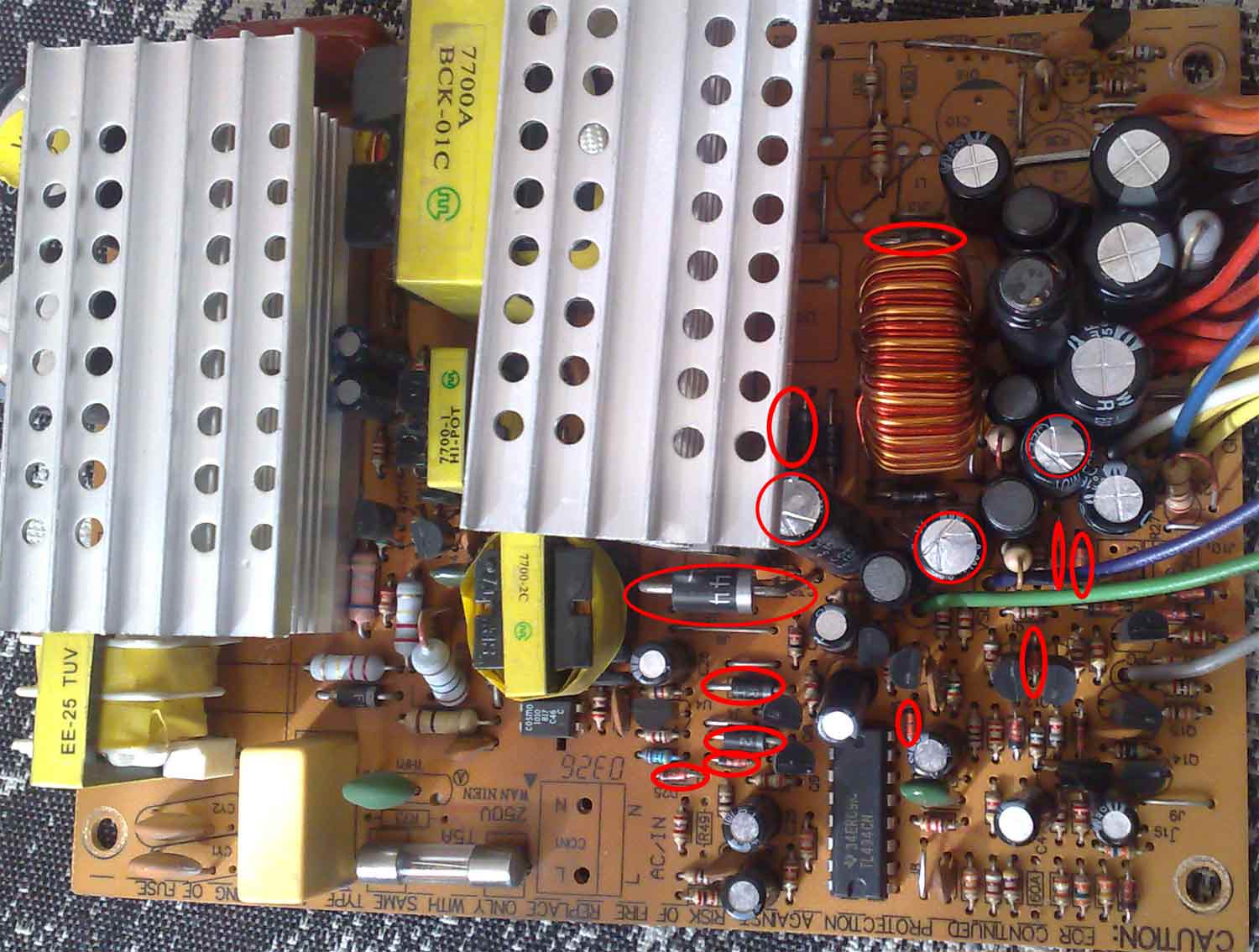 Zasilacz ATX model: MAV-300W P4 czy jest sens jego naprawy?