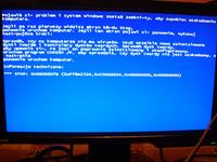 BSOD podczas instalacji systemu - nowy zestaw
