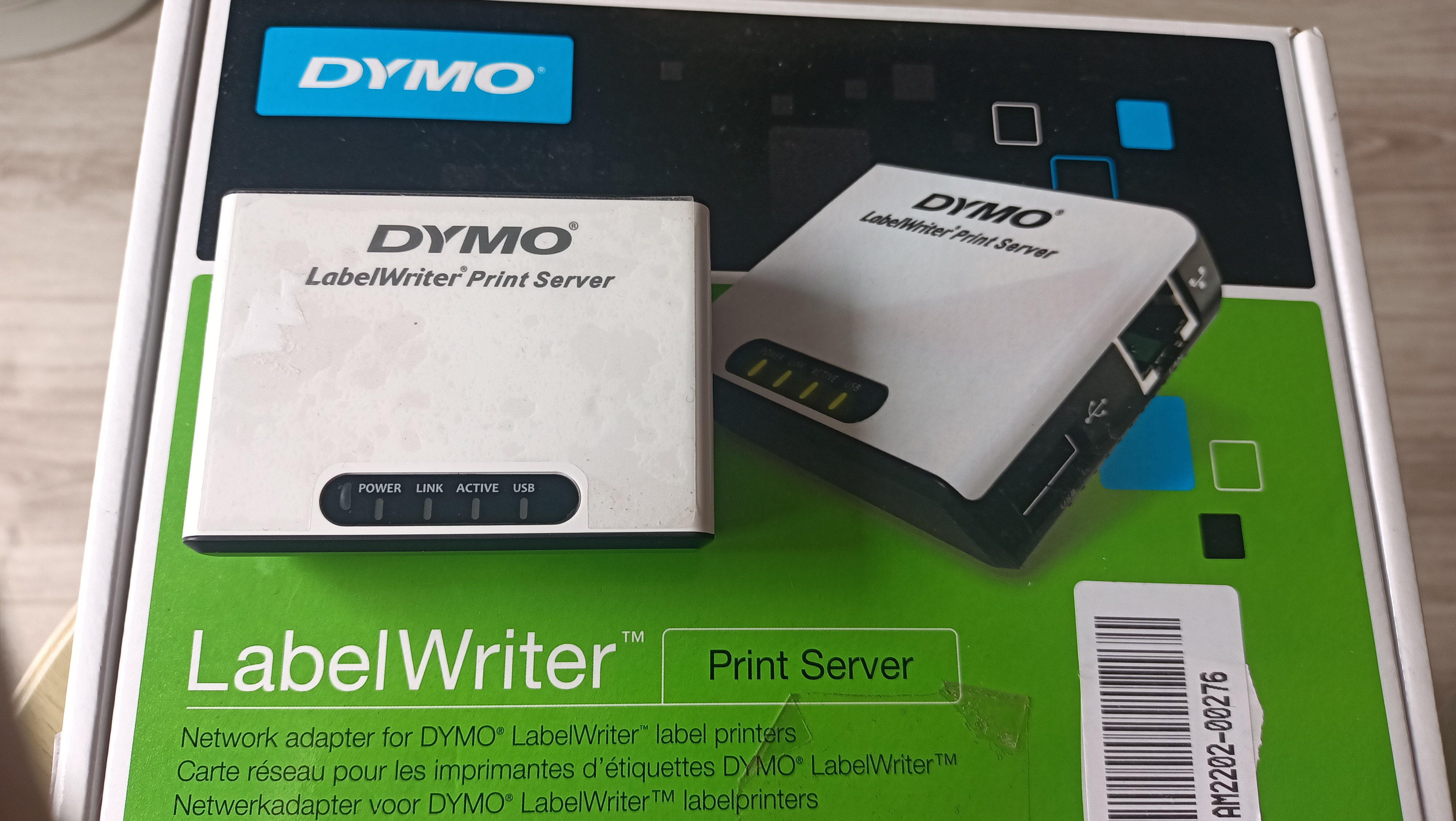 dymo print server kc 301 uszkodzony element na plytce