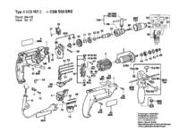 Bosch CSB 550 - Wymiana łożysk wiertarki Bosch CSB 550 - Wymiana łożysk wiertarki