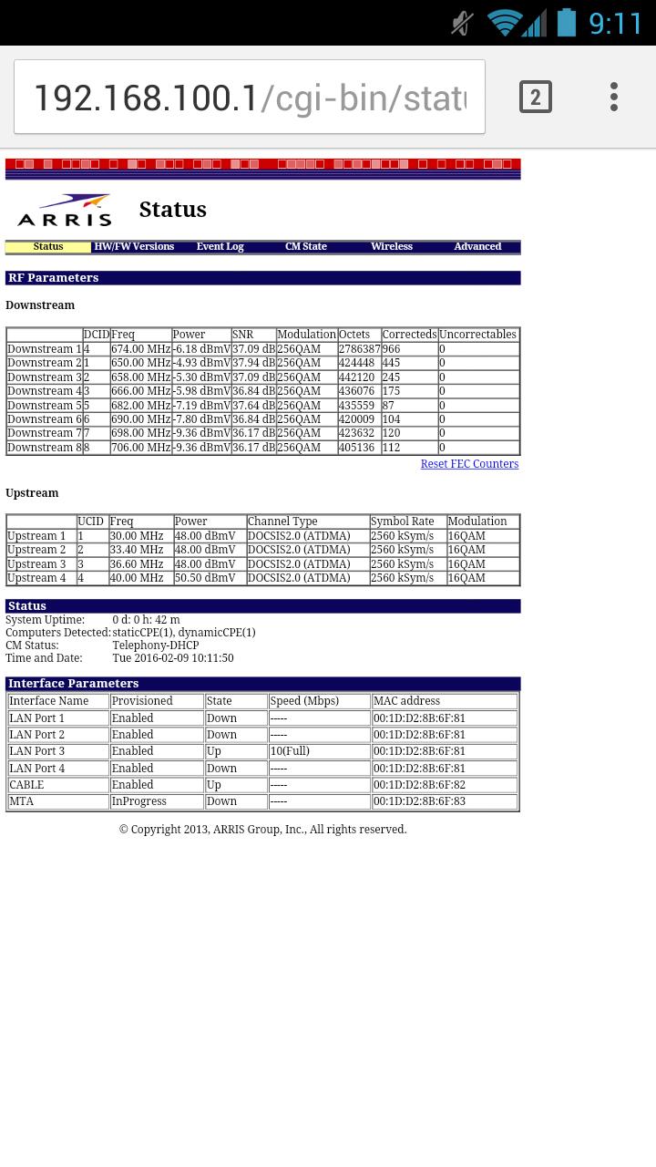 Obtaining a Permanent IP Address with Vectra: Home Monitoring & File Server Setup