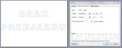 Word 2010 - Tworzenie i rozciąganie konturu napisu na całą stronę