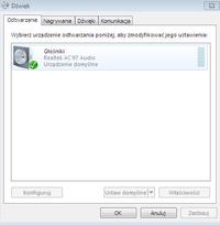 Windows 7 nie wykrywa dodatkowej karty dźwiękowej na starym komputerze