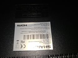 Sharp LC-40CFG6452E obraz jakby za siatką, reset i firmware nic nie dały