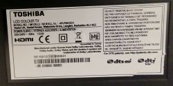 Fernseher Toshiba 49V5863DA - kein Ton, Firmware Update
