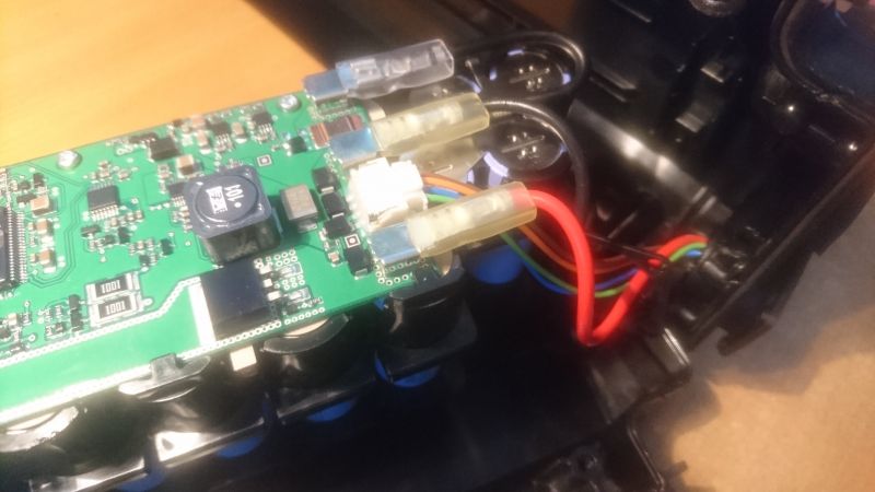 Charging Gazelle Electric Bike Battery (36.5V/11.4Ah) with Old 44V/1.8A Charger: Samsung INR 18650
