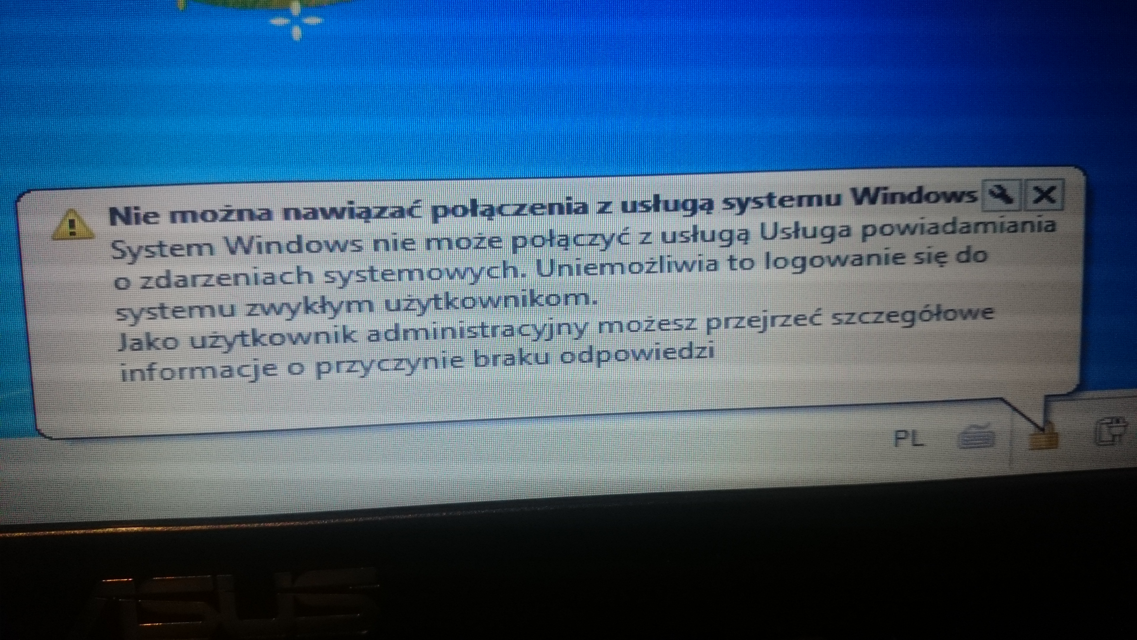 Asus x501a установка windows 7