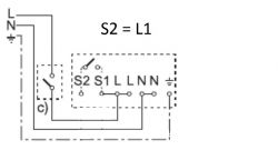 Jak podłączyć Steinel HF 3360 COM1 PF AP z nietypowymi gniazdami [L] [N]?