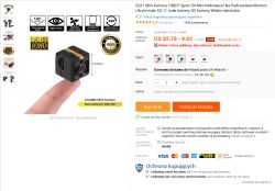 SQ11 Mini kamera FullHD z detekcją ruchu - made in china - Test / Recenzja SQ11 Mini kamera FullHD z detekcją ruchu - made in china - Test / Recenzja