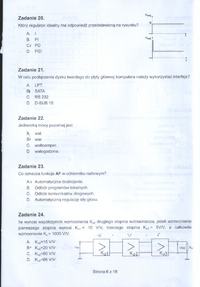 Arkusz egzaminu zawodowego; technik elektronik 2012