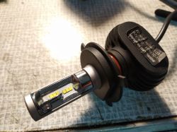 LEDy H4 Oslamp - Zakłócenia radia i CB radia przez przetwornicę zasilającą ledy