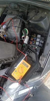 Mondeo MK4 2.0 TDCI 2014 - wysoki pobór prądu przez radio navi SD