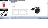 interfejs OBD1 do BMW E36 320i, oprogramowanie interfejsu