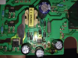 Wartość spalonego rezystora w zmywarce Mastercook ZWE-9176X