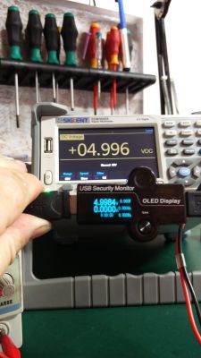 Tester USB dokładny 5 cyfrowy z wyświetlaczem OLED