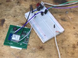 Connecting Appio 9620 Controller to a Breadboard Experimental connection with Appio 9620 controller.