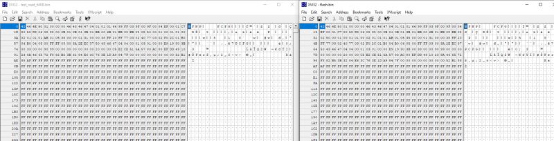 testing bl602tool from renzenicolai for BL602 flash read and write