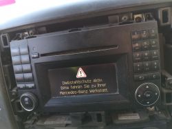 Mercedes - Odblokowanie radia