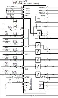 KENWOOD KRF-V5010 - Trzeszczy/szeleści jeden kanał