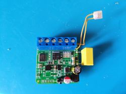 Avatto DMS16-W1 Smart Dimmer Switch 1-channel smart switch Avatto DMS16-W1 on a blue background