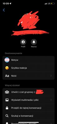 Niewidoczne zdjęcia w galerii Messenger na iPhone 11 Pro