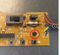 Camry CR 7407 - Schemat regulatora temperatury i czasu koca elektrycznego