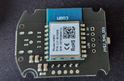 Electronic module with WBR3 chip on JYSJ_540_D01 board.