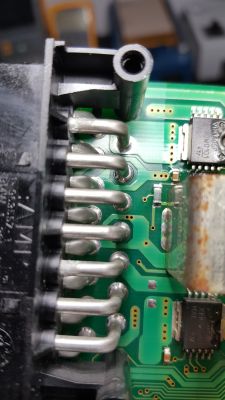 BMW e39 530D listopad 2003 uszkodzony moduł LCM-4 Auto-LWR