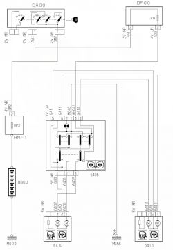 Podłączenie luster elektrycznych Peugeot 106 - brak wiązki, jak to zrobić?