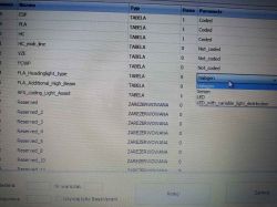 VW TIGUAN MK2 2016 - Założone lampy LED bład U112100