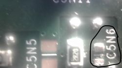 Płyta główna od Xboxa 360E - spalony kondensator