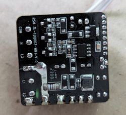 RSH-3L-TD0003 WIFI Module Close-up of RSH-3L-TD0003-WIFI-V1.0 module showing electronic components on the circuit board.