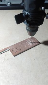 Statyw do wiercenia płytek PCB.