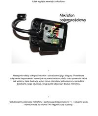 Jak poprawnie zamontować mini wzmacniacz mikrofonu w Uniden PRO 520 XL?