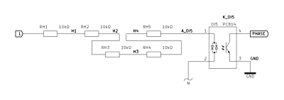 Jak dobrać rezystor R2 w detekcji zera dla sieci 230V w wytrawiarce?