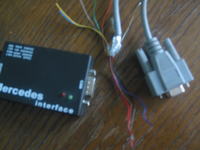 Mercedes W168 - Rozpiska pinów do urwanej wtyczki interfejsu RS232