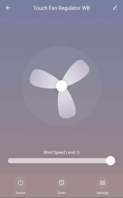 Tuya 5 Speed Fan Controller by TEQOOZ - Home Assistant